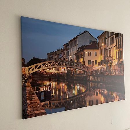 Bilocale Zona Navigli Milão Exterior foto